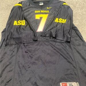 Nike ASU Sun Devils Black and Yellow Jersey